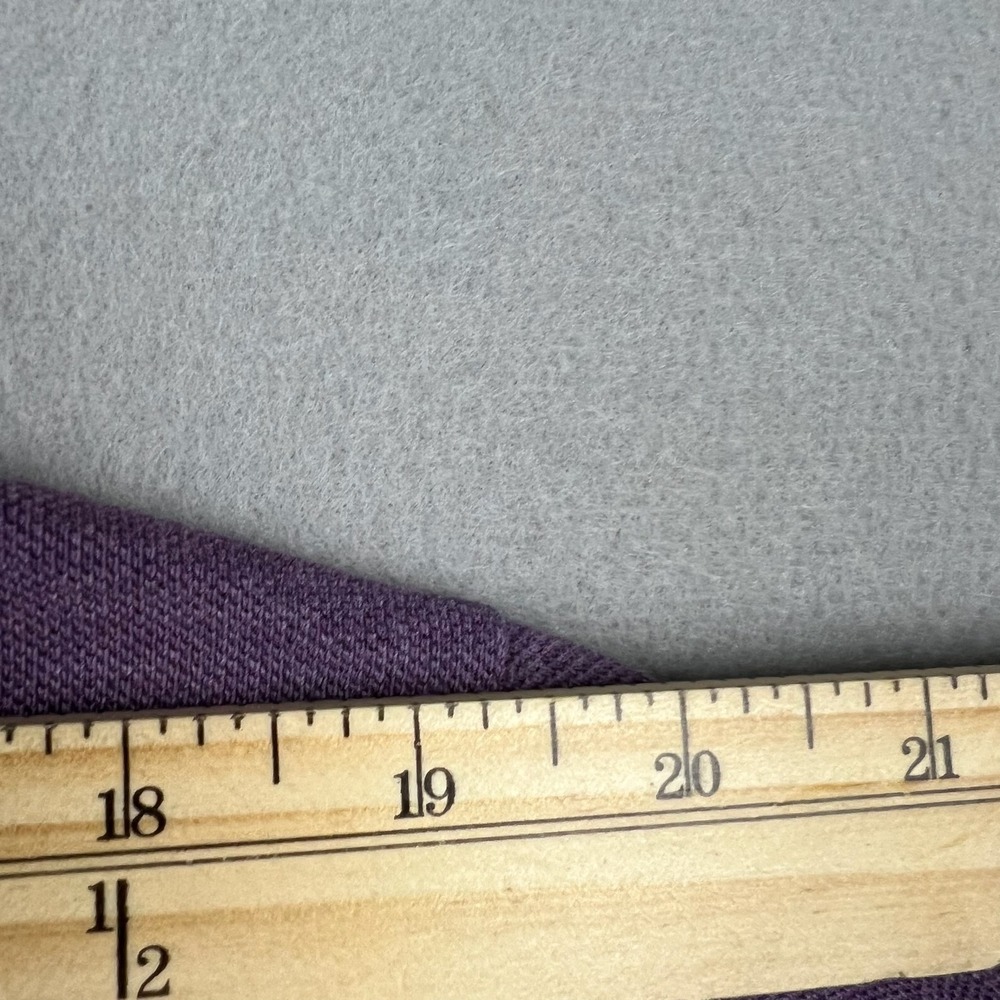 Vintage Polo Ralph Lauren Men Large Purple Solid Pique Polo Shirt Pony Logo Y2K - Picture 5 of 7